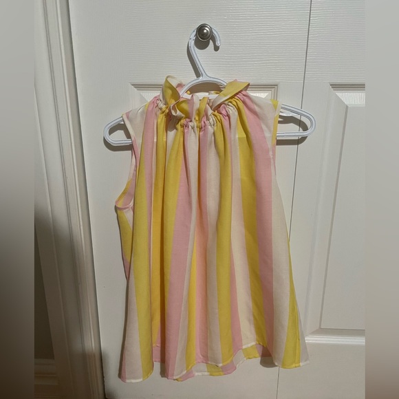 Traffic People High Neck Striped blouse - Picture 3 of 3